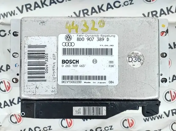 Řídící jednotka ESP (8D0907389D) – Volkswagen Passat B5 1996-2000