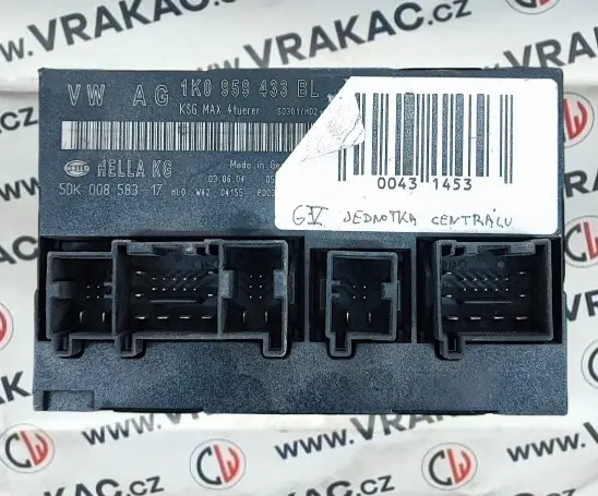 Komfortní řídící jednotka – Volkswagen Golf V 2003-2010