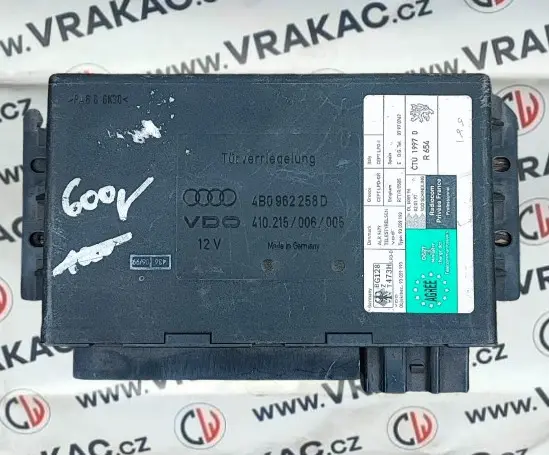 Komfortní řídící jednotka (4B0962258D) – Audi A6 1997-2005