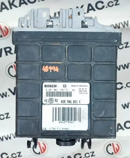 Řídící jednotka motoru (028906021C) – Volkswagen Golf III 1991-1998