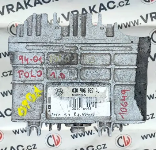 Řídící jednotka motoru (030906027AJ) – Volkswagen Polo 1994-2001