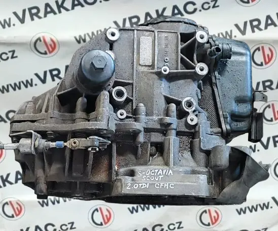Převodovka DSG 2.0 TDI, kód MUA – Škoda Octavia II FL 2008-2013