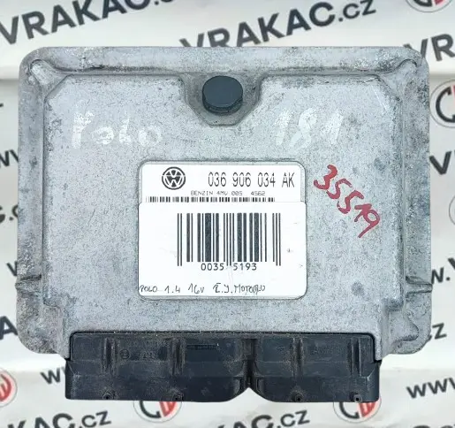 Řídící jednotka motoru (036906034AK) – Volkswagen Polo 2001-2012
