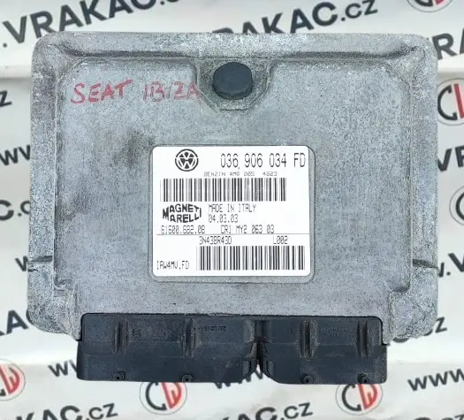 Řídící jednotka motoru (036906034FD) – Seat Ibiza 2002 - 2009