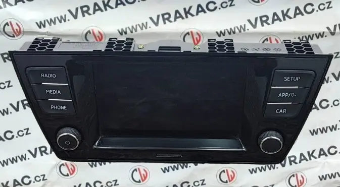 Autorádio (6V0035871J) – Škoda Fabia III 2014-2021