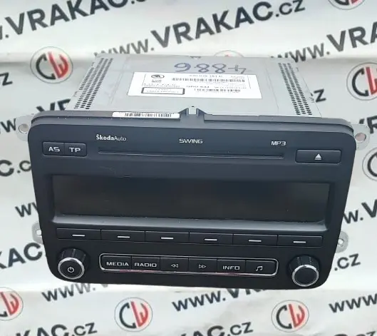 Autorádio (5J0035161D) – Škoda Roomster 2006-2015
