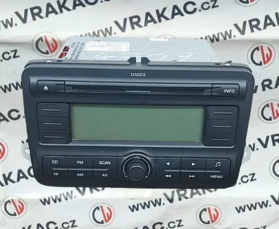 Autorádio (5J0035161A) – Škoda Fabia II 2006-2010