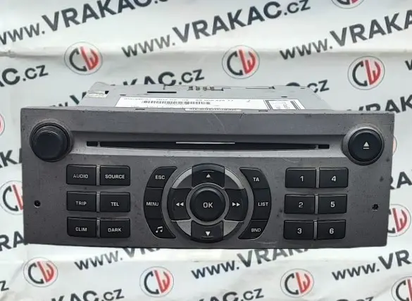 Autorádio (9660647577) – Peugeot 407 2004-2010