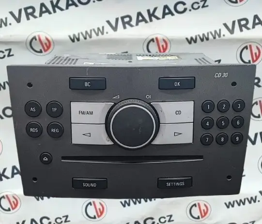 Autorádio – Opel Astra H 2004 - 2010