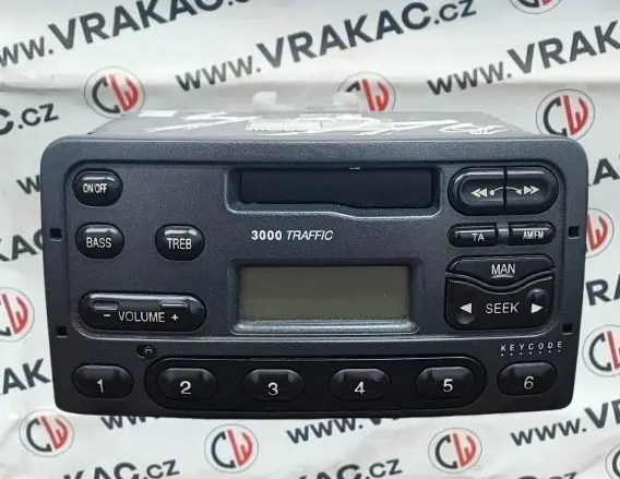 Autorádio 96FP-18K876-FC – Ford Escort 1995-2000