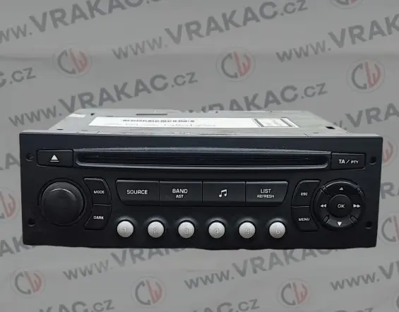 Autorádio (9660646477) – Peugeot 307 2005-2009