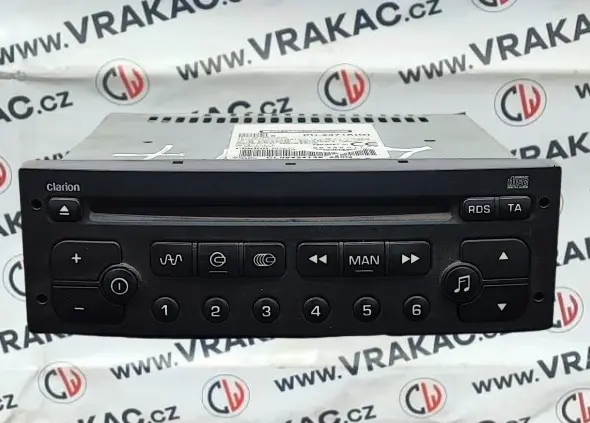 Autorádio (96488011XT) – Citroen C2 2003-2008