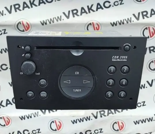 Autorádio CDR2005 (24434774) – Opel Agila 2000 - 2007