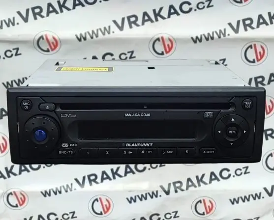 Autorádio Blaupunkt Malaga CD35 – Fiat Punto 1999-2012