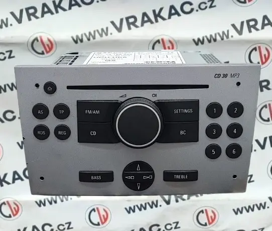 Autorádio (13188892) – Opel Corsa C 2000 - 2006