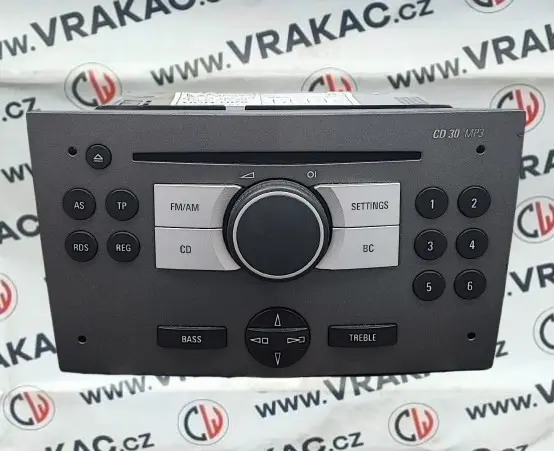 Autorádio – Opel Astra H 2004 - 2010