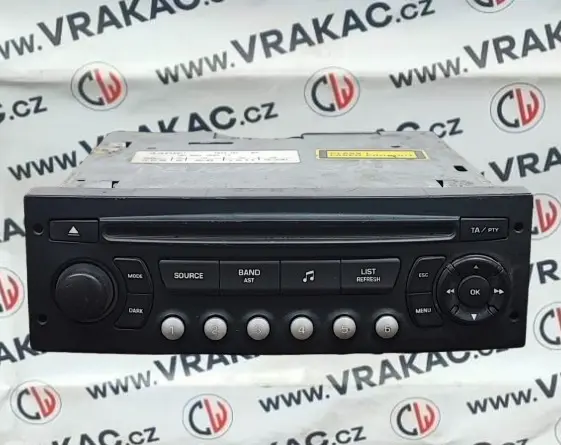 Autorádio – Peugeot 307 2001-2005