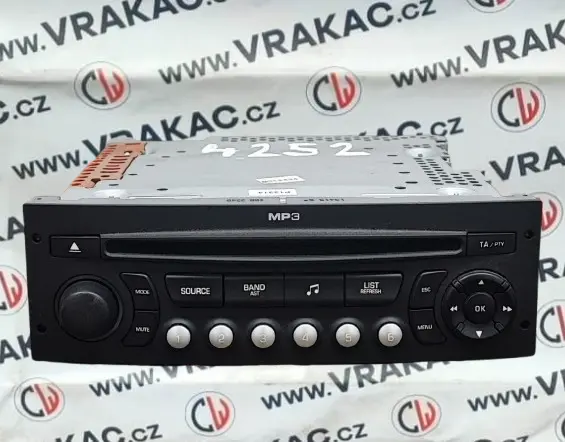 Autorádio (96646223XT) – Citroen C4 2004-2009