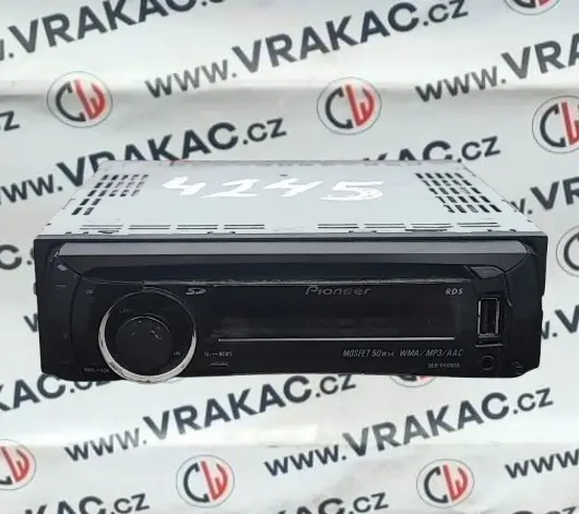 Autorádio Pioneer DEH-P4100SD – Volkswagen Golf IV 1998-2005