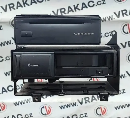 Autorádio CD měnič+navigace – Audi A4 1994-2001