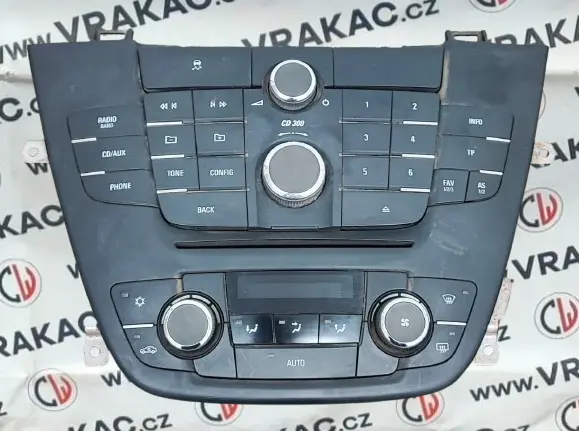 Autorádio panel – Opel Insignia 2008 - 2016