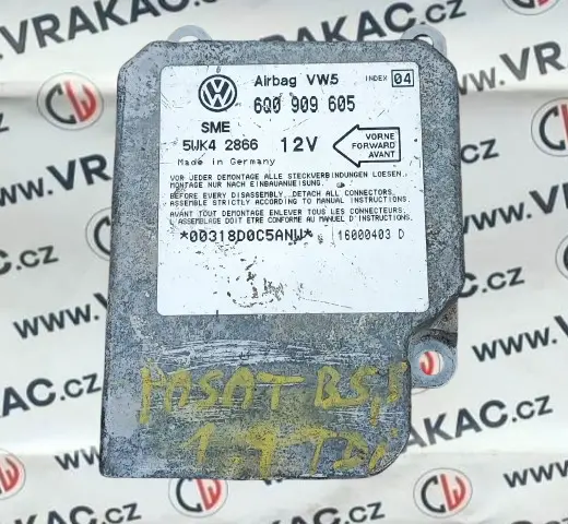 Řídící jednotka airbagu – Volkswagen Passat B5.5 2000-2005