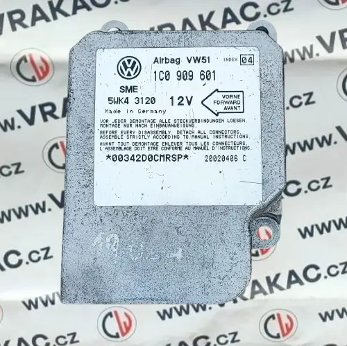 Řídící jednotka airbagu – Škoda Octavia I 2000-2010