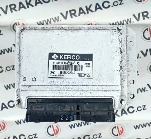 Řídicí jednotka motoru – Hyundai Getz 2002-2009