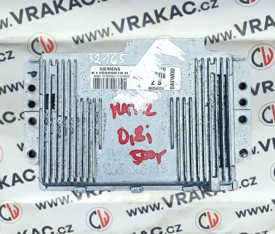 Řídicí jednotka motoru (96259124) – Daewoo Matiz 1998-2006