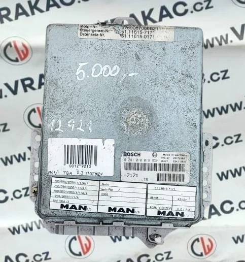 Řídicí jednotka motoru (0281010019) – MAN TGA 2000-2007