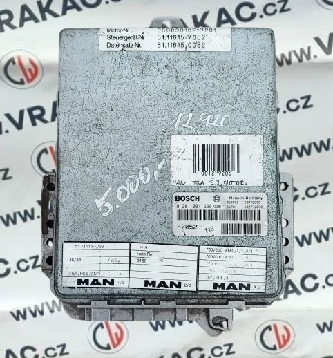 Řídicí jednotka motoru (0281001396) – MAN TGA 2000-2007
