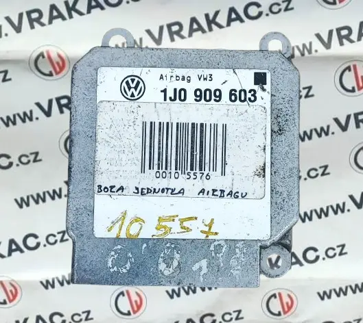 Řídící jednotka airbagu (1J0909603) – Volkswagen Bora 1998-2005