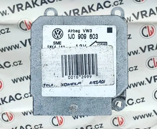 Řídící jednotka airbagu (1J0909603) – Volkswagen Polo 1994-2001