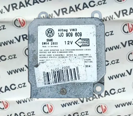 Řídící jednotka airbagu – Volkswagen Golf IV 1998-2005