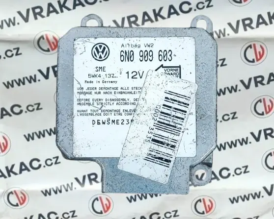 Řídící jednotka airbagu (6N0909603) – Volkswagen Golf III 1991-1998