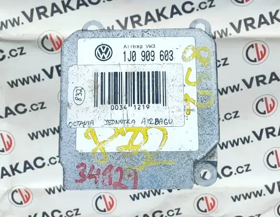 Řídící jednotka airbagu – Škoda Octavia I 1996-2000