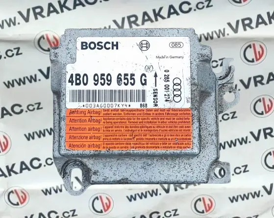 Řídící jednotka airbagu (4B0959655G) – Audi A6 1997-2005
