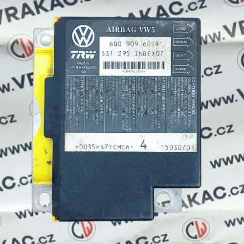 Řídící jednotka airbagu (6Q0909605R) – Seat Ibiza 2002 - 2009