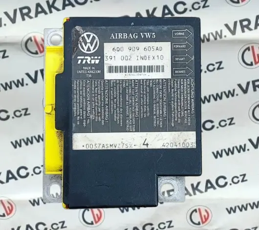 Řídící jednotka airbagu (6Q0909605AD) – Seat Ibiza 2002 - 2009