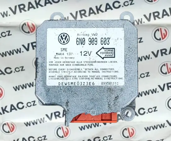 Řídící jednotka airbagu (6N0909603) – Seat Ibiza 1993 - 1999