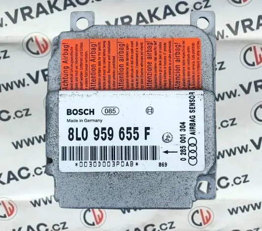 Řídící jednotka airbagu (8L0959655F) – Audi A3 1996-2003