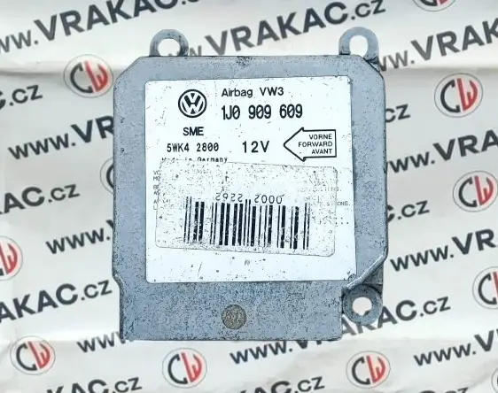 Řídící jednotka airbagu – Volkswagen Golf IV 1998-2005