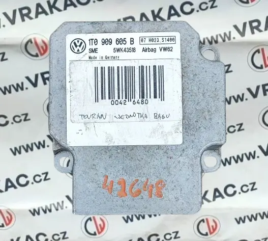 Řídící jednotka airbagu – Volkswagen Touran 1T1 2003-2006