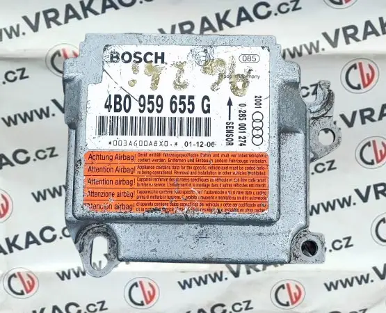 Řídící jednotka airbagu (4B0959655G) – Audi A6 1997-2005