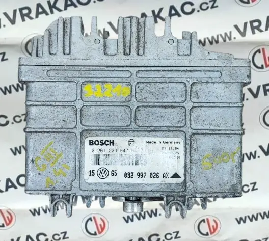 Řídící jednotka motoru (032997026AX) – Volkswagen Golf III 1991-1998