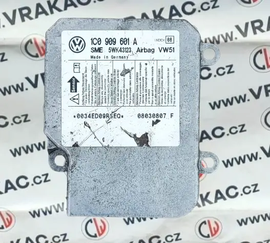Řídící jednotka airbagu – Škoda Fabia I 1999-2008