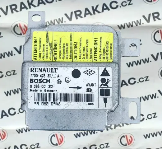 Řídící jednotka airbagu – Renault Clio 1998-2005