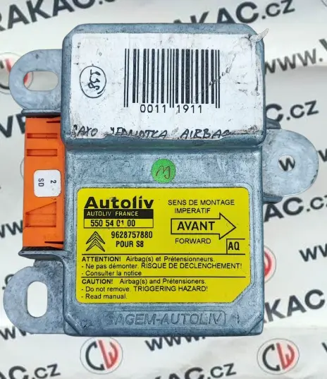 Řídící jednotka airbagu – Citroen Saxo 1996-1998