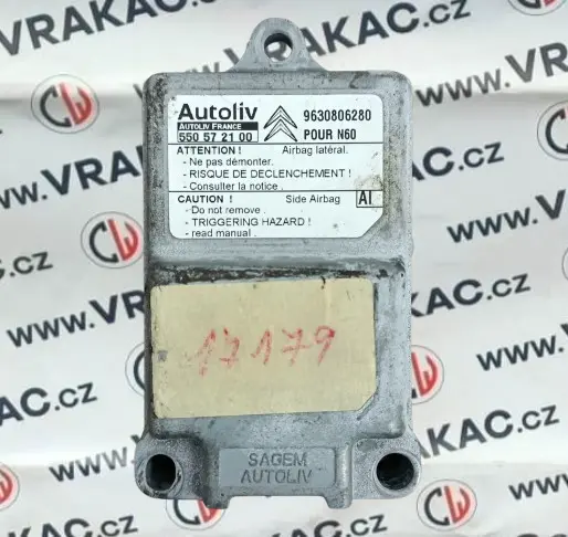 Řídící jednotka airbagu (9630806280) – Citroen Xsara 1997-2000