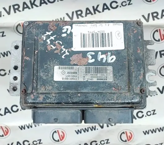 Řídící jednotka motoru – Renault Megane 1995-2003